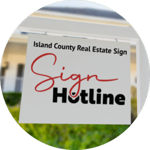 Island County Real Estate Sign