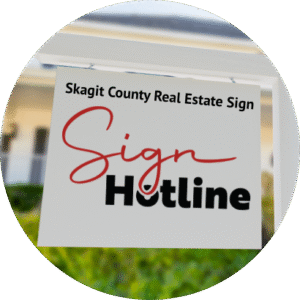 Skagit County Real Estate Sign